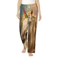 thumbnail image 1 of Salouo Rainbow White Horse Print Women's Pajama Pants Casual Loose Sweatpants PJs Flowy Pants Drawstring Palazzo for Women Wide Leg Pants Lounge Pajama -X-Large, 1 of 8