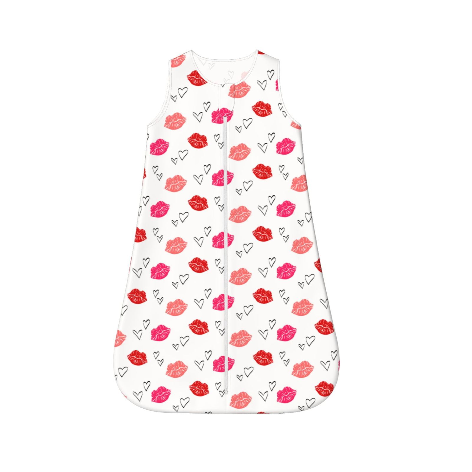 Salouo Red Lips 1 Print Baby Sleep Sack Wearable Blanket for Babies