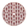 thumbnail image 1 of Salouo Red Lobster With Claws Christmas Tree Skirt 36" Farmhouse Christmas Decorations Snowman Xmas Tree Skirt Tree Mat for Holiday Party Decor, 1 of 1