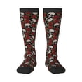 thumbnail image 1 of Salouo Red Rose Skull Print Women's Men's Ankle Socks 1-pack Casual Athletic Socks for Unisex Adult Moisture-Wicking Socks for Daily Wear/Running/Sport, 1 of 1