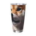 thumbnail image 1 of Salouo Regal Shiba Inu Print 20oz Tumbler with Lid,Stainless Steel Vacuum Insulated Tumbler Durable Insulated Coffee Mug Thermal Cup with Splash Proof Sliding Lid-Without Straw, 1 of 8