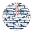 thumbnail image 1 of Salouo Retro Coconut Tree Christmas Tree Skirt 36" Farmhouse Christmas Decorations Snowman Xmas Tree Skirt Tree Mat for Holiday Party Decor, 1 of 1
