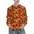 thumbnail image 1 of Salouo Retro Halloween Pattern Hoodie Sweatshirts for Women, Autumn Pullover Hoodie Workout Sweat Women's Long Sleeve Preppy Sweatshirts-XX-Large, 1 of 7