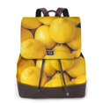 thumbnail image 1 of Salouo Ripe Yellow Lemon Pattern PU Leather Backpack,Purse for Women Fashion Multipurpose Design Handbag Ladies Shoulder Bags Travel Backpack, 1 of 4