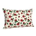 thumbnail image 1 of Salouo Rose Flowers Pattern Pillow Cases,1PC Pillow Covers with Envelope Closure Decorative Pillow Case for Bed Couch,Pillows Not Included-20"x30", 1 of 6