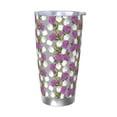 thumbnail image 1 of Salouo Rose Flowers Print 20oz Tumbler with Lid,Stainless Steel Vacuum Insulated Tumbler Durable Insulated Coffee Mug Thermal Cup with Splash Proof Sliding Lid-Without Straw, 1 of 8