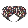 thumbnail image 1 of Salouo Rose Rabbit Pattern Sleep Mask,Sleep Eye Mask & Blindfold Eye Sleep Shade Cover with Elastic Strap Soft Eye Cover Eyeshade for Night Sleeping Travel & Nap, 1 of 7
