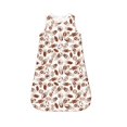 Salouo Rugby Style Print Baby Sleep Sack Wearable Blanket for Babies