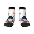 thumbnail image 1 of Salouo School Cute Gnomes Pattern Unisex Middle Tube Socks,Middle-Finger Knee High Socks Over The Calf Tube Stocking Crew Stockings for Women and Men Tube Socks, 1 of 8