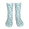 thumbnail image 1 of Salouo Sea Turtle Pattern Fun Novelty Crew Socks,Casual Athletic Socks Neutral Socks, 1 of 7