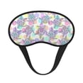 thumbnail image 1 of Salouo Sea Turtles Pattern Eye Masks, 1-Pack Sleep Mask Eye Cover Washable Sleeping Eyeshade Block Sleep Shade Cover Light Reduces Traveling Gifts, 1 of 7