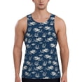 thumbnail image 1 of Salouo Sea octopus for Men's Tank Tops,Sleeveless Muscle Shirts for Men Quick Dry Workout Tank Top Gym Muscle Tee Fitness Bodybuilding Sleeveless T Shirt-3X-Large, 1 of 7