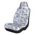 thumbnail image 1 of Salouo Seal Fox Seagull Whales Pattern Car Seat Covers,Universal Car Seat Protectors Easy to Install Car Cover Car Accessories Auto/rucks/Van/SUV-2 PCS, 1 of 9
