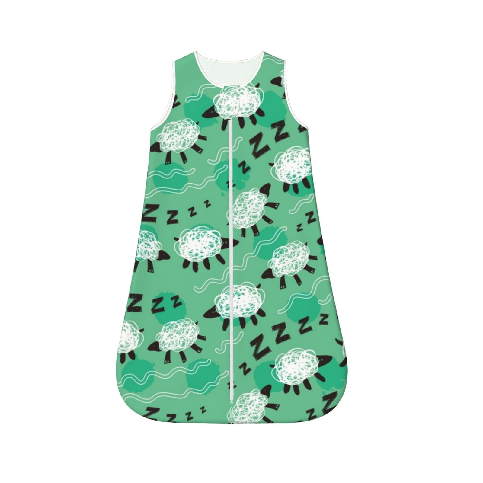 Salouo Sheep Zzz Print Baby Sleep Sack Wearable Blanket for Babies