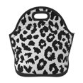 Salouo Similar To Leopard Print for Lunch Tote,Lunch Bag Insulated