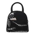 thumbnail image 1 of Salouo Skeleton Playing Xylophone for Insulated Lunch Bag for Women/Men - Leakproof Cooler Tote Bag Organizer - Reusable Lunch Box for Office Picnic Hiking Beach-One Size, 1 of 6
