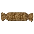 thumbnail image 1 of Salouo Snake Skin Pattern Cute Bolster Pillow,Cylindrical Pillow Long Pillow for Bed Round Side Pillow for Knee/Leg/Neck ,- Length 24.4" x 9.8" Diameter, 1 of 8