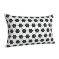 thumbnail image 1 of Salouo Soccer Pattern Pillow Cases,1PC Pillow Covers with Envelope Closure Decorative Pillow Case for Bed Couch,Pillows Not Included-14"x20", 1 of 6