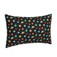 thumbnail image 1 of Salouo Solar System Planets Space Print Print Pillow Case Cover,Wrinkle-Free Bed Pillow Cover Pack of 1 Home Decor Fade-Resistant and Stain-Resistant ,Pillows Not Included -14"x20", 1 of 8
