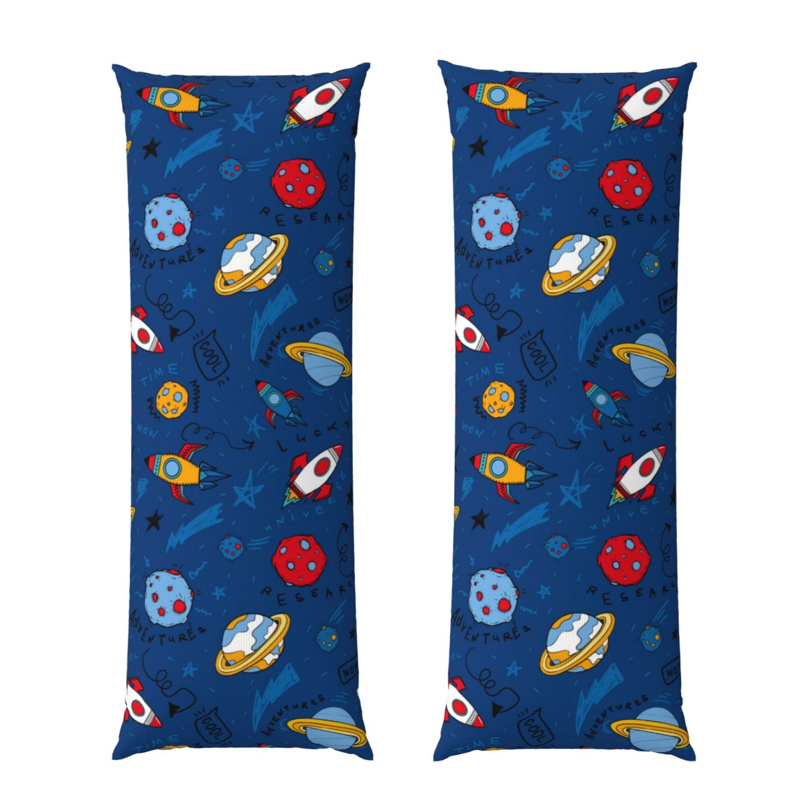Salouo Space Prattern Long Body Pillowcase,1 PCS Pillow Cover