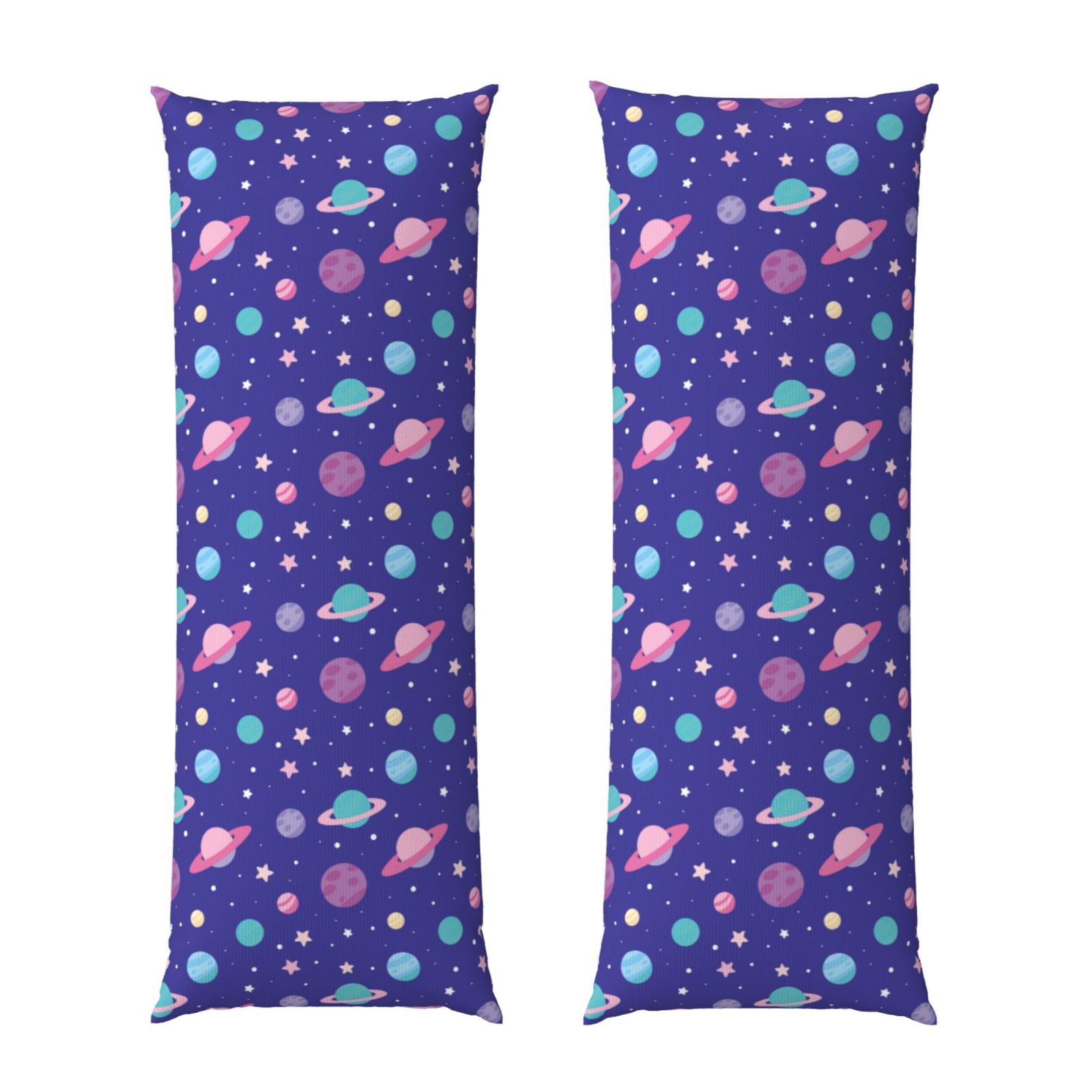 Salouo Space Prattern Long Body Pillowcase,1 PCS Pillow Cover