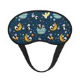 thumbnail image 1 of Salouo Space Sleeping Panda Print Sleep Mask Eye Cover, 1-Pack Eye Masks Washable Sleeping Eyeshade Block Sleep Shade Cover Light Reduces Puffy Eyes Traveling Gifts, 1 of 7