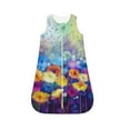 Salouo Spring Flower Seasonal Print Baby Sleep Sack Wearable Blanket