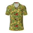 thumbnail image 1 of Salouo Squirrel And Fox In The Forest for Men's Short Sleeve Polo Shirts,Polo Shirts for Men Performance Short Sleeve Golf Shirt Athletic Casual Collared T-Shirt-X-Large, 1 of 8