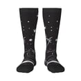 thumbnail image 1 of Salouo Star Gazing Cat Illustration Print Women's Men's Ankle Socks 1-pack Casual Athletic Socks for Unisex Adult Moisture-Wicking Socks for Daily Wear/Running/Sport, 1 of 8