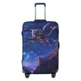 thumbnail image 1 of Salouo Starry Sky Wall Flying Tiger Pattern Travel Dust-proof Suitcase Cover, Softside Suitcase Protector Luggage Cover Protector for 18-32inch ,Not Included Suitcase, 1 of 8