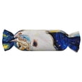 thumbnail image 1 of Salouo Starry White Horse Pattern Cute Bolster Pillow,Cylindrical Pillow Long Pillow for Bed Round Side Pillow for Knee/Leg/Neck ,- Length 24.4" x 9.8" Diameter, 1 of 8