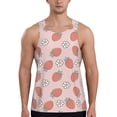 thumbnail image 1 of Salouo Strawberry And Flowers for Men's Tank Tops,Sleeveless Muscle Shirts for Men Quick Dry Workout Tank Top Gym Muscle Tee Fitness Bodybuilding Sleeveless T Shirt-3X-Large, 1 of 7