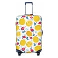 thumbnail image 1 of Salouo Strawberry Lemon Pattern Travel Dust-proof Suitcase Cover, Softside Suitcase Protector Luggage Cover Protector for 18-32inch ,Not Included Suitcase, 1 of 8