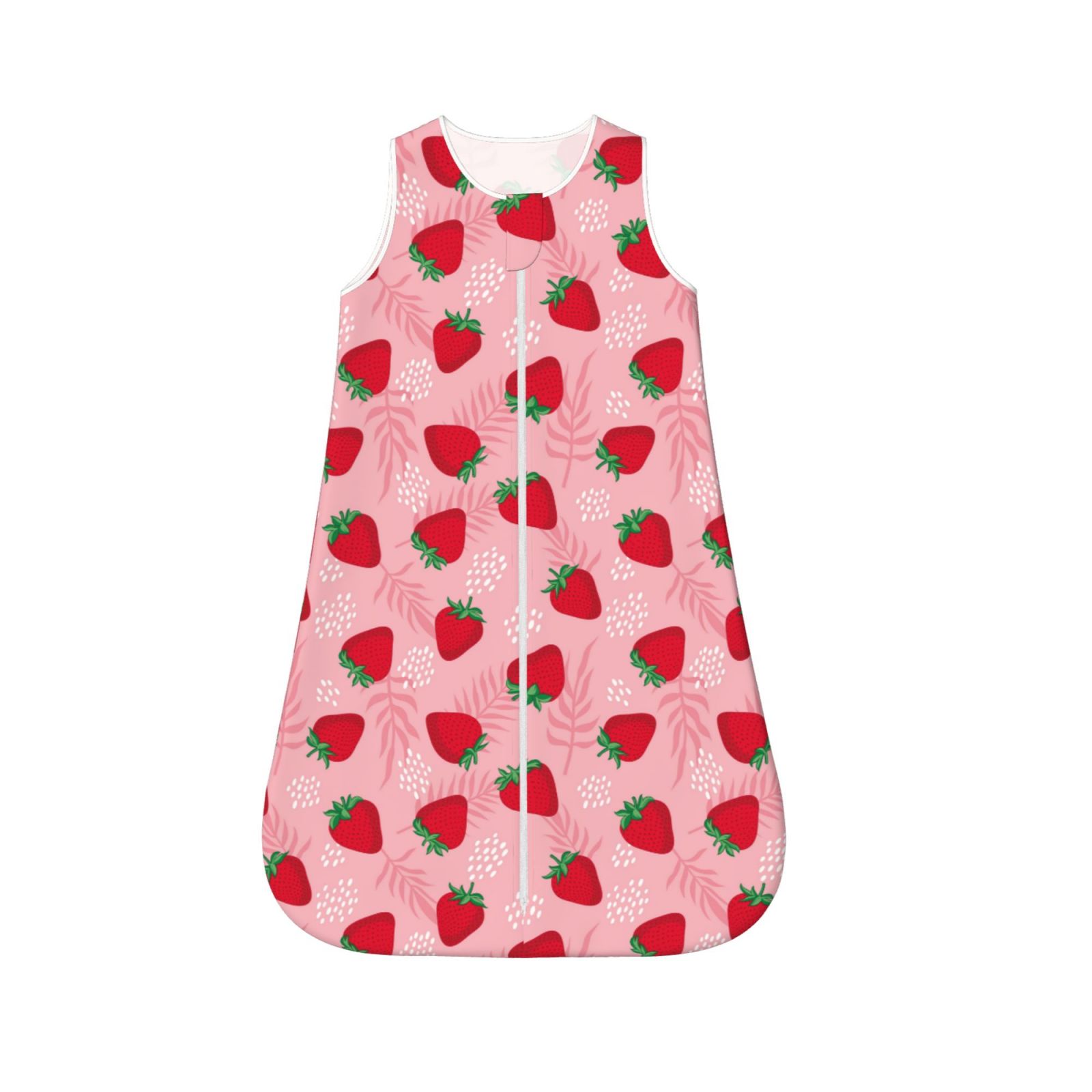 Salouo Strawberry Print Baby Sleep Sack Wearable Blanket for Babies