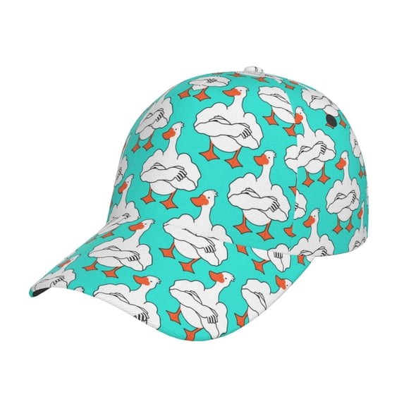 Salouo Strong Goose for Unisex-Adult Baseball Cap Golf Dad Hat Outdoor Cap Mountain Dad Hat Adjustable Fit Sports Hat for Men & Women