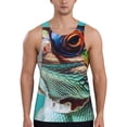 thumbnail image 1 of Salouo Stylish Sunglasses Iguana for Men's Tank Tops,Sleeveless Muscle Shirts for Men Quick Dry Workout Tank Top Gym Muscle Tee Fitness Bodybuilding Sleeveless T Shirt-4X-Large, 1 of 7