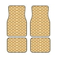 thumbnail image 1 of Salouo Submarine Sub Sandwich for Car Floor Mat Set of 4–Car Carpet Mats - Car Mats with Anti-Slip Backing & Driver Heel Pad Universal Fit for Cars, Trucks, SUVs, and Vans, 1 of 6
