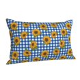 thumbnail image 1 of Salouo Sunflowers Pattern Pillow Cases,1PC Pillow Covers with Envelope Closure Decorative Pillow Case for Bed Couch,Pillows Not Included-14"x20", 1 of 6
