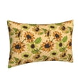 thumbnail image 1 of Salouo Sunflowers Print Print Pillow Case Cover,Wrinkle-Free Bed Pillow Cover Pack of 1 Home Decor Fade-Resistant and Stain-Resistant ,Pillows Not Included -20"x30", 1 of 8