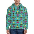 thumbnail image 1 of Salouo Sunmmer Cat Pattern Men's Fall Hoodie Sweatshirt,Sport Hoodie with Pockets for Men Pullover Casual Hooded Sweatshirt-XX-Large, 1 of 7
