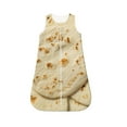 Salouo Taco Tortillas Print Baby Sleep Sack Wearable Blanket for Babies