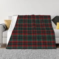 thumbnail image 1 of Salouo Tartan Plaid Print Throw Blanket Gifts for Women Men Soft Flannel Blanket for Home Living Room Decor Bedroom Blanket Gifts for Mom Dad -60"x50", 1 of 6