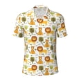thumbnail image 1 of Salouo Tiger Lion for Men's Short Sleeve Polo Shirts,Polo Shirts for Men Performance Short Sleeve Golf Shirt Athletic Casual Collared T-Shirt-4X-Large, 1 of 8