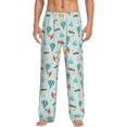 thumbnail image 1 of Salouo Transport Travel Print Pajama Pants for Men, Lounge Pants Elastic Waistband Casual Men's sleepwear Loungewear Sleep Pajama Pant -Small, 1 of 7