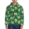 thumbnail image 1 of Salouo Tropical Fruit Pattern Men's Fall Hoodie Sweatshirt,Sport Hoodie with Pockets for Men Pullover Casual Hooded Sweatshirt-Medium, 1 of 7