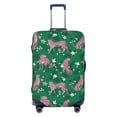 thumbnail image 1 of Salouo Tropical Leopard Pattern Travel Dust-proof Suitcase Cover, Softside Suitcase Protector Luggage Cover Protector for 18-32inch ,Not Included Suitcase, 1 of 8