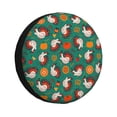 thumbnail image 1 of Salouo Turkey And Thanksgiving1 Print Spare Tire Cover 14-17 inch Spare Tire Protector Universal Tough Tire Wheel Cover for Trailer SUV and Truck-15 inch, 1 of 6