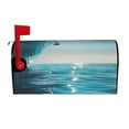 thumbnail image 1 of Salouo Turquoise Ocean Reflection for Magnetic Mailbox Covers Waterproof Post Box Cover Post Letter Box Cover Post Box Cover Home Decor for Garden/Yard /Farmhouse-25.5x21 in, 1 of 8