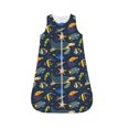 Salouo Undersea Animals Print Baby Sleep Sack Wearable Blanket for