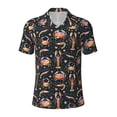 thumbnail image 1 of Salouo Various Crustaceans for Men's Short Sleeve Polo Shirts,Polo Shirts for Men Performance Short Sleeve Golf Shirt Athletic Casual Collared T-Shirt-X-Large, 1 of 8